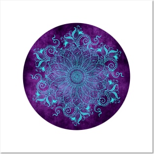 Mandala Grape Posters and Art